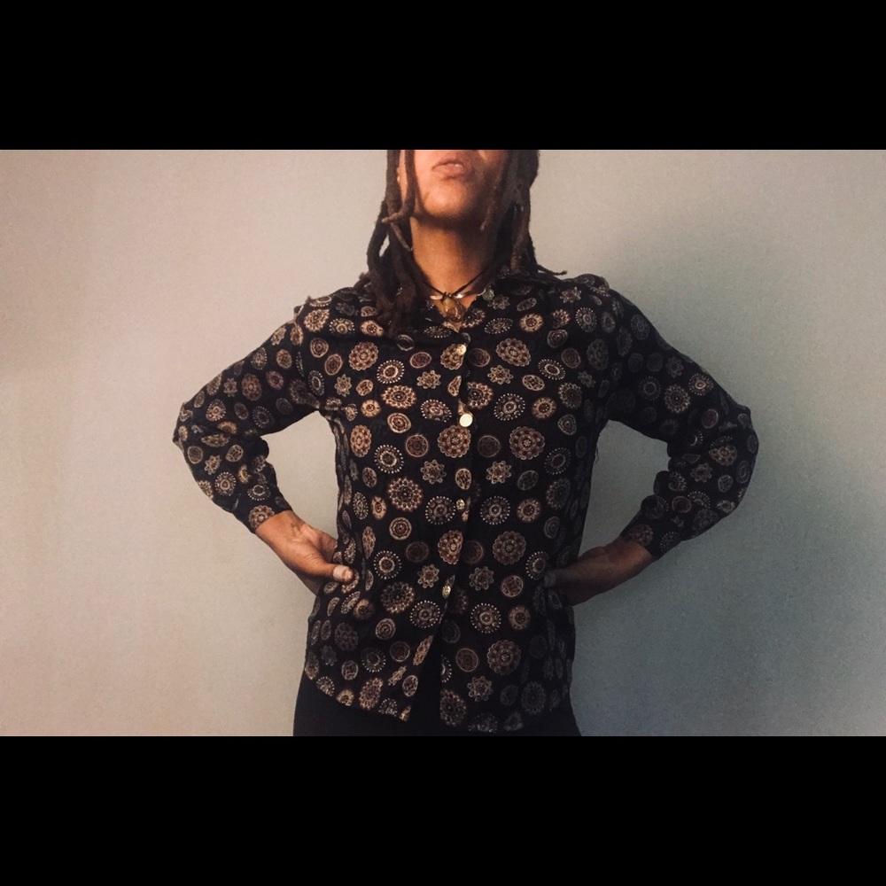 Silk vintage shirt